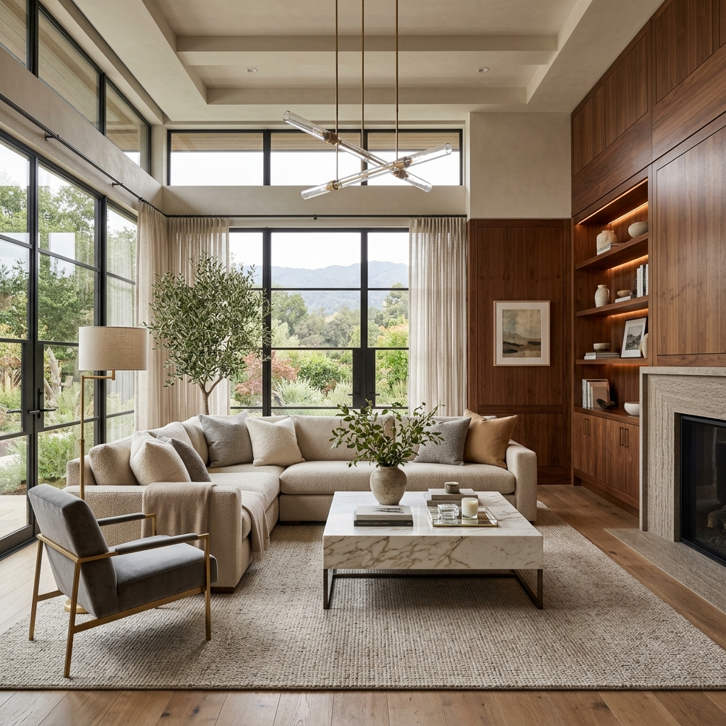 Luxury Home Decor living room interior design by Didhiti